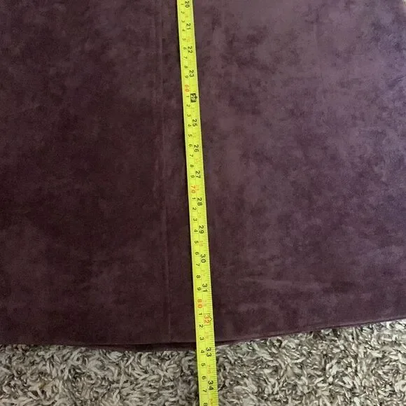 Ivanka Trump plum/purple velvet dress, size 8. - Picture 6 of 10